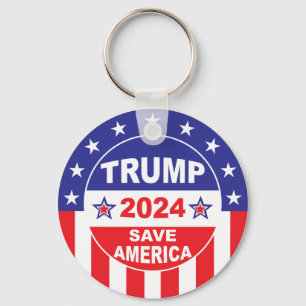 PORTE-CLÉS TRUMP 2024 SAVE AMERICA