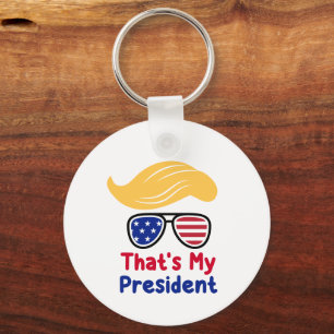 Porte-clés Trump 47 - C'est mon président
