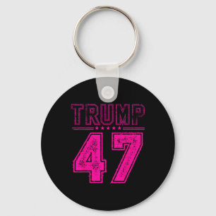 Porte-clés Trump 47, Drapeau Du Président Américain Pour Trum