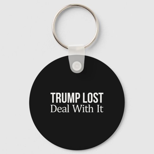 Porte-clés Trump a perdu - Faites avec -  (Recto)
