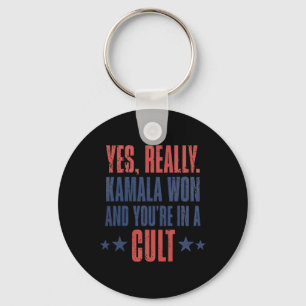 Porte-clés Trump a perdu Kamala Won You're In A Cult