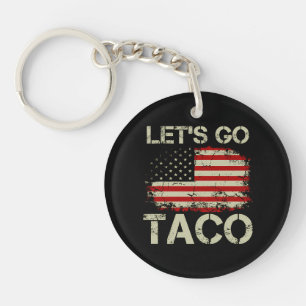 Porte-clés Trump abandonne toujours Let's Go Taco