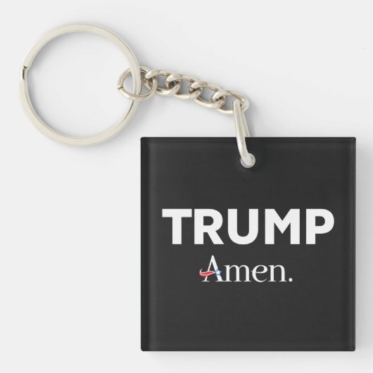 Porte-clés Trump Amen (Devant)