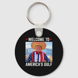 Porte-clés Trump Amérique du Golfe Mexique président Trump So