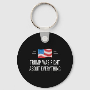 Porte-clés Trump avait raison sur tout - Style Vintage -