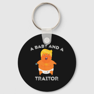 Porte-clés Trump Baby Et Un Mème De Traître Drôle