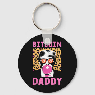 Porte-clés Trump Bitcoin mignon Daddy Crypto Finance Money Cr