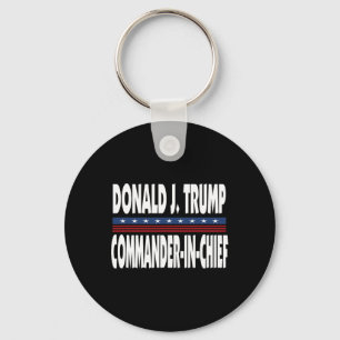 Porte-clés Trump commandant en chef présidentiel républicain