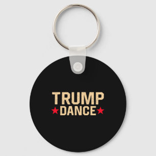 Porte-clés Trump Dance 2024 Qr 4547 Funny Trump Dancing Code