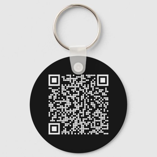 Porte-clés Trump Dance Qr Funny President Dance Code (retour) (Recto)