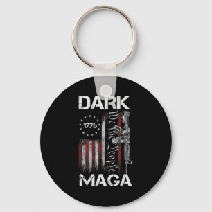 PORTE-CLÉS TRUMP DE SUPPORT MAGA SOMBRE ANTI-BIDEN
