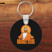 Porte-clés Trump drôle de Jésus (Recto)