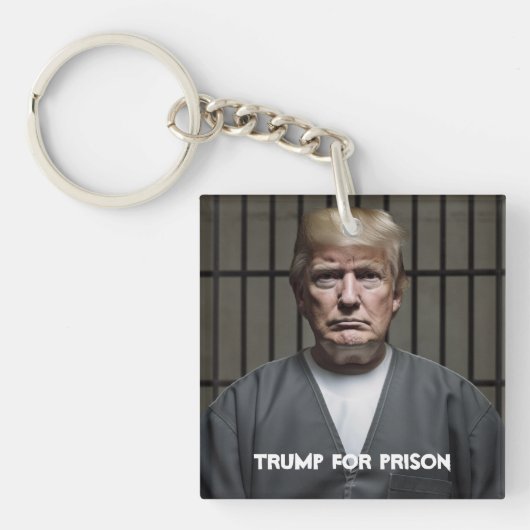 Porte-clés Trump en prison Trump en prison (Devant)