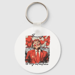 Porte-clés Trump est ma Saint-Valentin drôle La Saint-Valenti