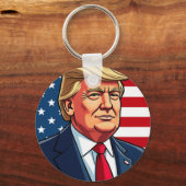 Porte-clés Trump est propriétaire des Libs (Recto)
