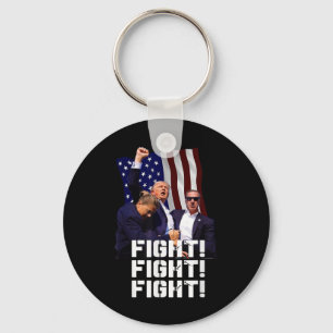 Porte-clés Trump Fight Fight Fight
