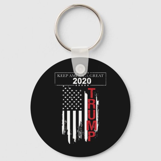 Porte-clés Trump Flag (Recto)