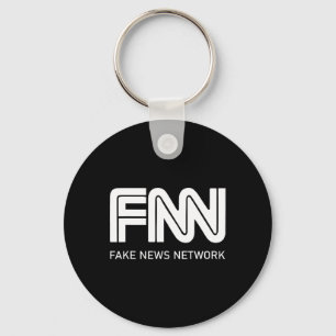 Porte-clés Trump Fnn Réseau de Fausse Information