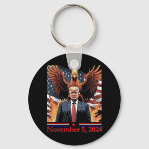 Porte-clés Trump Gagne 2025 Pcute Ss Cute Ssnix Qui Se Lève D