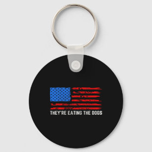 Porte-clés Trump Ils Mangent Les Chiens 