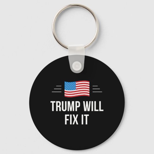 Porte-clés Trump Le Réparera - (Recto)