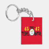 Porte-clés Trump le terminateur (Devant gauche)
