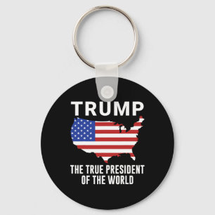 Porte-clés Trump le véritable président du monde 1