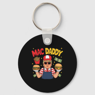 Porte-clés Trump Mac Daddy Rendre Fries Drôle Dire