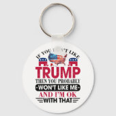 Porte-clés Trump ne me plaira pas (Recto)