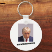 Porte-clés Trump ne se rend jamais (Recto)