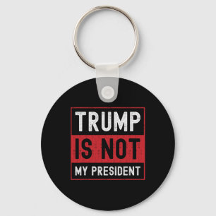 Porte-clés Trump n'est pas mon président 1
