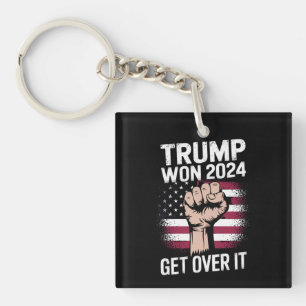 Porte-clés Trump Nous Avons Gagné Victoires Investiture 47 Pr