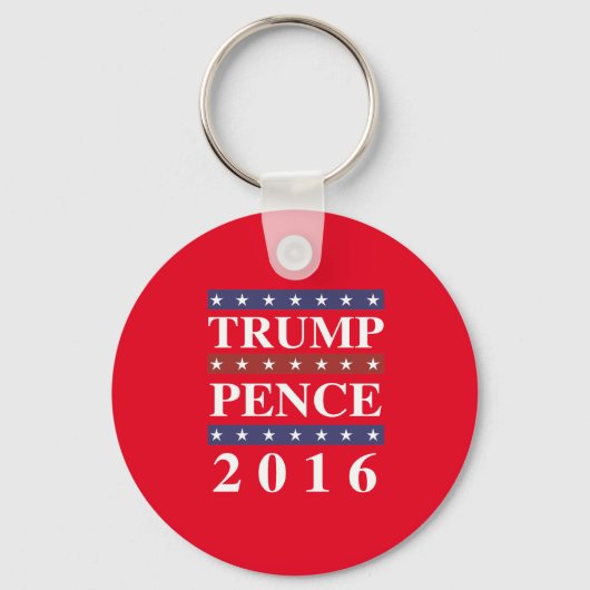 Porte-clés Trump Pence 2016 - Pour L'Amérique — - (Recto)