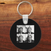 Porte-clés Trump Photobooooooooooooooooooth Dans Bunny Pâques (Recto)