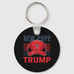 Porte-clés Trump Pope Le Nouveau Pape Président Veut Devenir
