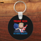 Porte-clés Trump Pour Le Président 2024 Plus De Bull (Recto)