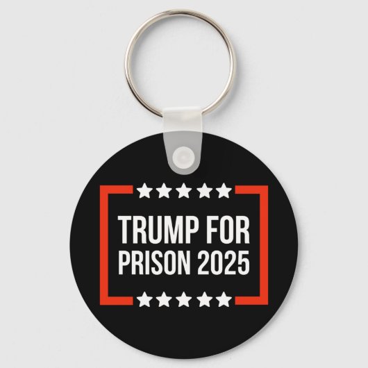 Porte-clés Trump Pour Prison 2025 (Recto)