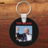 Porte-clés Trump réessaie (Recto)