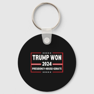 Porte-clés Trump remporte la présidence 2024 Maison du Sénat