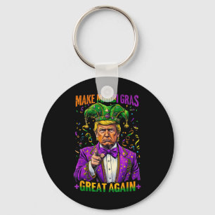 Porte-clés Trump Rendre Mardi Gras Grande à nouveau drôle Par
