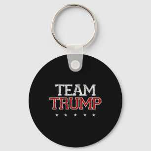 Porte-clés Trump Shirts Maga Trump soutient le cadeau républi