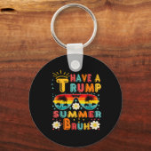 Porte-clés Trump Summer Bruh Funny (Recto)