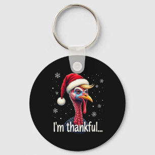 Porte-clés Trump Thanksgiving Christmasi'm Thankful Trump Won