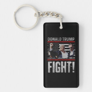 Porte-clés Trump tir combat Trump élection 2024 Trump