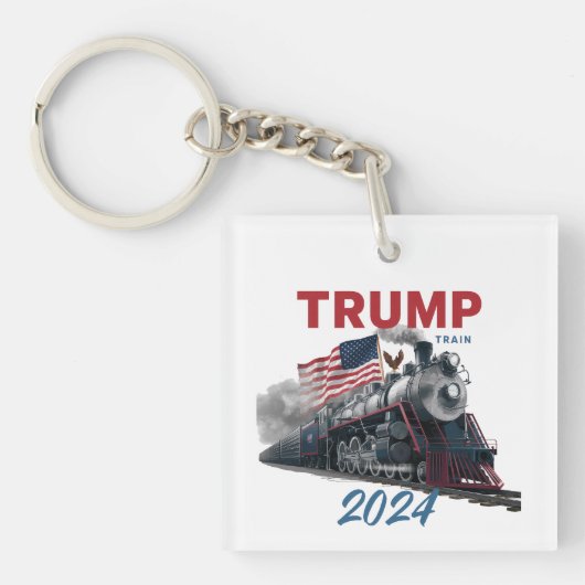 Porte-clés Trump Train 2024 (Devant)