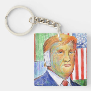 Porte-clés Trump Van Gogh