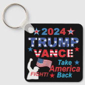 PORTE-CLÉS TRUMP VANCE 2024 (Recto)