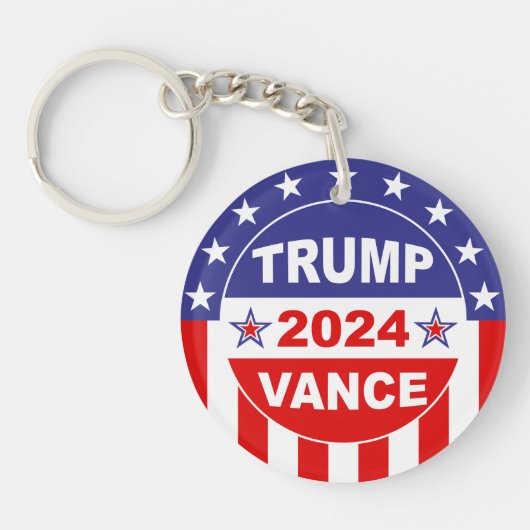PORTE-CLÉS TRUMP VANCE 2024 (Devant)