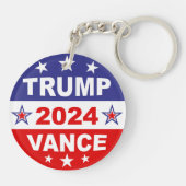 PORTE-CLÉS TRUMP VANCE 2024 (Dos)