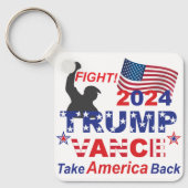 PORTE-CLÉS TRUMP VANCE 2024 (Recto)
